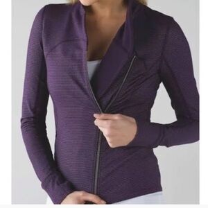 Lululemon Purple Zip-Up Jacket